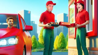 ABRIMOS UNA HAMBURGUESERIA Y ES UN DESASTRE  🍔 Drive Thru Simulator [upl. by Adnaluoy548]