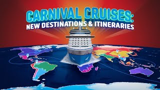 Carnival Cruise Line Extends Schedules New Destinations Announced [upl. by Brie]