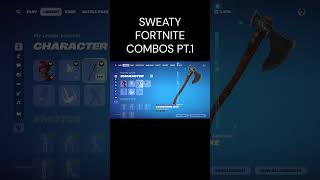 SWEATY FORTNITE COMBOS PT1 fortnite fortclips hairstyle gaming fortnitehighlits hairstyles [upl. by Akeyla]