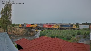 Timaru Trains 20240412 [upl. by Oneil]