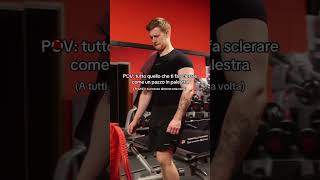 Quella dei manubri è la peggiore💀 fitness perte fisico bodybuilding motivation [upl. by Acinet]