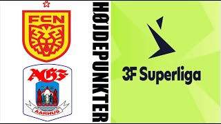 FC Nordsjælland 10 Aarhus GF Højdepunkter  Highlights  3F SuperLiga Danmark 20242025 [upl. by Nmutua]