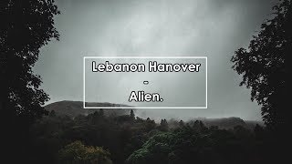 Lebanon Hanover  Alien Lyrics  Letra [upl. by Alejandra261]