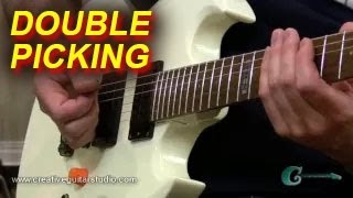 GUITAR TECHNIQUE Double Picking [upl. by Koloski551]