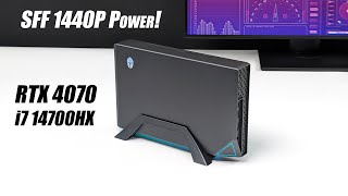 This New Console Sized RTX 4070 Mini Gaming PC Is So FAST HandsOn First Look [upl. by Redep922]