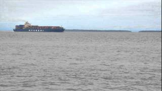 Tanker Vessel Hydrophone Recording at Friday Harbor Washington  KCTS 9 Quest [upl. by Adnavoj]