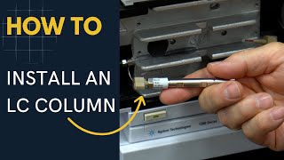 How to install an HPLC column [upl. by Haase]