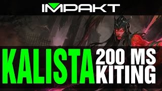 Kalista Kiting Ping 200ms  twitchtvimpaktpt [upl. by Anytsirhc]