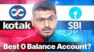 Kotak 811 Account Opening Online Zero Balance Vs SBI Account Opening Online [upl. by Ennoval]