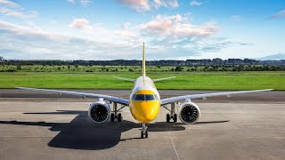 First Embraer E190E2 to Scoot  Primeiro Embraer E190E2 da Scoot [upl. by Garratt]