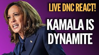 Kamala Harris STUNS DYNAMITE on Final Night DNC Speech Reaction [upl. by Sajet]