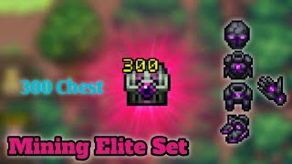 Elite mining Set  300 chest  Curse of Aros [upl. by Heisser]