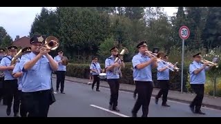 Schützenfest 2024 in NeussRosellen Der DienstagAbendumzug [upl. by Arahahs]