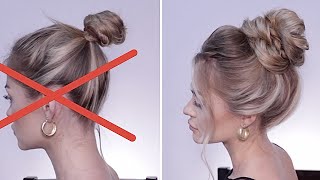 THIS MESSY BUN TUTORIAL WILL CHANGE YOUR LIFE [upl. by Haff167]