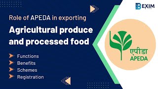 Navigating APEDA Unlocking Schemes Benefits and Registration  Agri produce exports  Eximbizz [upl. by Yeldua]