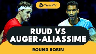 Casper Ruud Takes On Felix AugerAliassime  Nitto ATP Finals 2022 Highlights [upl. by Ande]