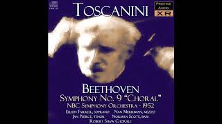 Beethoven  Symphony No 9 quotChoralquot  Toscanini NBCSO 1952 [upl. by Enirroc286]