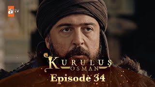 Kurulus Osman Urdu I Season 5  Episode 34 [upl. by Milburt158]