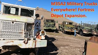 M35A2 Military Trucks Everywhere Fortress Depot Expansion [upl. by Toney]