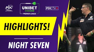 Premier League Darts Highlights  Night Seven [upl. by Adnocahs]