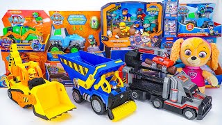 Paw Patrol Unboxing Collection Review  Marshallmighty movie bulldozer  Hero pup  Marshall ASMR [upl. by Cleres569]