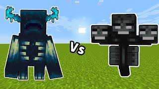 Minecraft me  Wither vs Worden Fight  minecraft Fght [upl. by Avilo344]