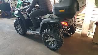 Квадроцикл CFMOTO CF500X5 HO EFIEPS 4x4 [upl. by Nimad]