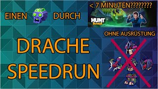 Drache Speedrun ohne Ausrüstung und wie wir uns einen Untoten Stein damit erspielt haben [upl. by Dolley]