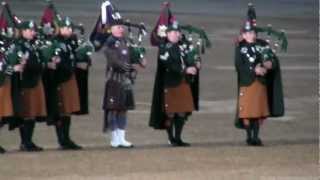 Beating Retreat Horseguards 2012 Irish Guards and London Scottish Crags Of Tumbledownm2ts [upl. by Amalburga]