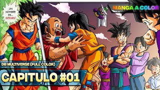 ¡Aparece el PODEROSO GOKHAN  Dragon Ball Multiverse Capitulo 1 Full Color [upl. by Aehsrop]