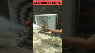 Daikin inverter model change expention vol daikinairconditioning airconditioner technician [upl. by Bamberger]