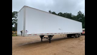 2007 Utility Trailer 53’ Tandem Dry Van Trailer [upl. by Hourigan]