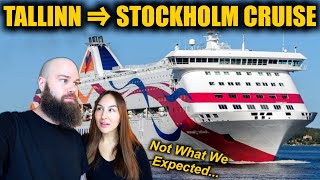 TALLINK SILJA BALTIC QUEEN Review  Cruise from TALLINN to STOCKHOLM  Ferry Vlog With Prices [upl. by Garlen]