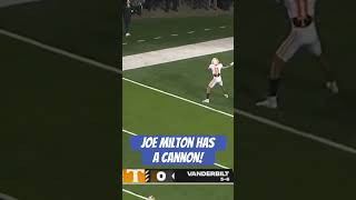 Patriots new QB Joe Milton has a CANNON [upl. by Htilil]