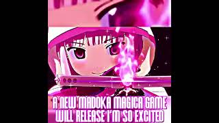 Theres a new madoka Magica game that will release  EDIT madoka exedra [upl. by Eenad30]