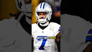 Trevon Diggs went straight off the top rope 😂 nfl trevondiggs cowboys deeznuts holdmyhelmet [upl. by Zosema]