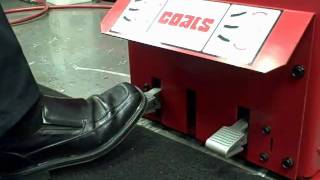 Tire Changers  COATS Advanced Clamp Positioning Demonstration [upl. by Butte606]