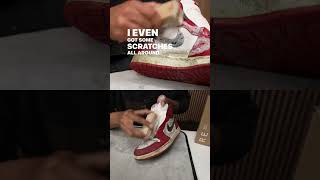 Best Cleaning Method For Air Jordan 1 Lost and Found [upl. by Akialam]