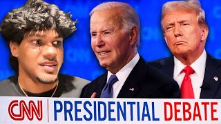 Ace Reacts to The 2024 Presidential Debate  Biden vs Trump [upl. by Nihcas124]