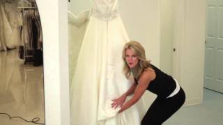 Howto French PickUp Bustle Dress  Bridal Dresses amp More [upl. by Dewitt]