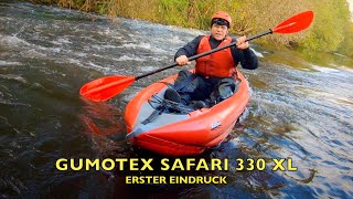 Gumotex Safari 330 XL  Erster Eindruck [upl. by Mechling]