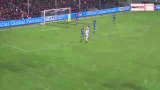 Italy vs Albania Cikalleshi Bomb Chance [upl. by Gui]