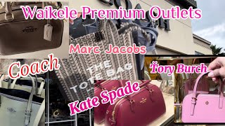 Waikele Premium Outlets  Coach  Tory Burch  Marc Jacobs  Kate Spade… [upl. by Botti]