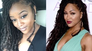 All About My Meagan Good Inspired Goddess Locs Part 1 [upl. by Hanoy]