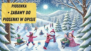 ❄️ PADA ŚNIEG ⛄🎵 Zimowa Piosenka dla Dzieci  Zimowe Piosenki Przedszkolne [upl. by Gally86]