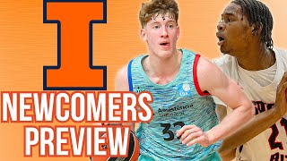 Illinois Basketball Newcomers Film Breakdown  202425 [upl. by Katz]