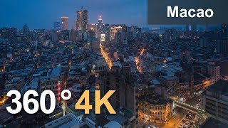 Macao 360 Timelapse in 4K [upl. by Dalia647]