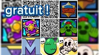 récompense gratuite Brawl stars  QR code brawlstars [upl. by Rehtul105]