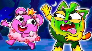 Tickle Monster Is Coming Song 😱  Funny Kids Songs 😻🐨🐰🦁 And Nursery Rhymes by Baby Zoo TV [upl. by Vedetta745]