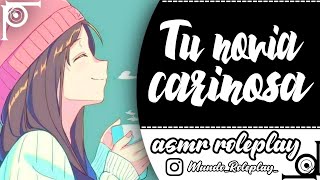 🌌 °•RECOPILACIÓN  NOVIA CARIÑOSA•° ASMR  Roleplay [upl. by Romy858]